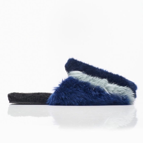 NWT! Free People Daylights Faux Fur Slide Slippers - Picture 7 of 12
